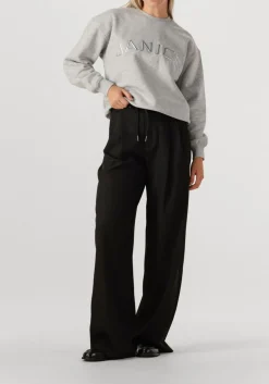 HAUTE L'AMITIÉ e haute l'amitié joggingbroek michelle tailor tie tall pant zwart