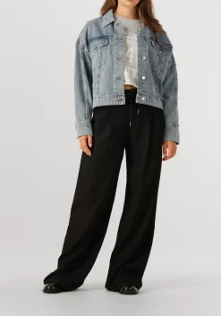 HAUTE L'AMITIÉ e haute l'amitié joggingbroek michelle tailor tie tall pant zwart