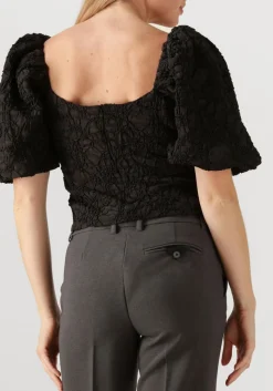 HAUTE L'AMITIÉ e haute l'amitié top dazzy top zwart Outlet