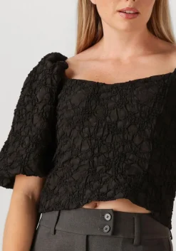 HAUTE L'AMITIÉ e haute l'amitié top dazzy top zwart Outlet