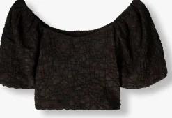 HAUTE L'AMITIÉ e haute l'amitié top dazzy top zwart Outlet