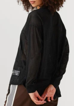 HAUTE L'AMITIÉ e haute l'amitié tops & t-shirts drift ls sports blouse zwart Sale