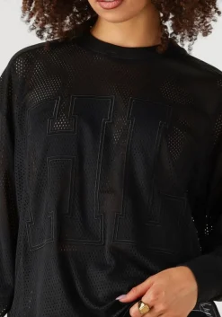 HAUTE L'AMITIÉ e haute l'amitié tops & t-shirts drift ls sports blouse zwart Sale