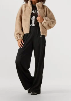 HAUTE L'AMITIÉ e haute l'amitié wijde broek baggy days track tall pant zwart Discount