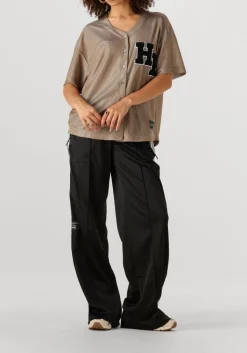 HAUTE L'AMITIÉ e haute l'amitié wijde broek baggy track tall pants zwart Hot