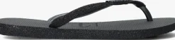 HAVAIANAS e teenslippers slim sparkle ii zwart Hot