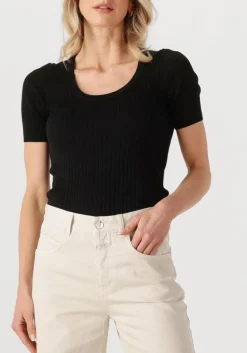 HERSKIND e t-shirt jenny knit blouse zwart Hot