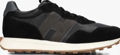 HOGAN e lage sneakers h601 allacciato h patch zwart Best