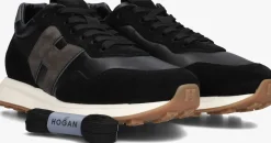 HOGAN e lage sneakers h601 allacciato h patch zwart Best