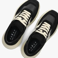 HOGAN e lage sneakers h669 allacciato h zwart