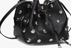 HOGAN e schoudertas h01r hocket mini borchie zwart Clearance