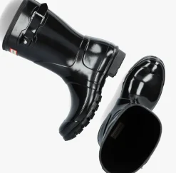 HUNTER e regenlaarzen womens original short zwart New