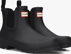 HUNTER e regenlaarzen womens original short zwart