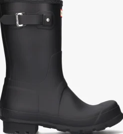 HUNTER e regenlaarzen mens original short zwart New