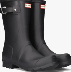 HUNTER e regenlaarzen mens original short zwart New