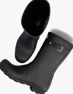 HUNTER e regenlaarzen mens original short zwart New