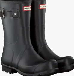 HUNTER e regenlaarzen mens original short zwart New