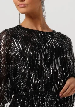 IBANA e mini jurk frosty zwart