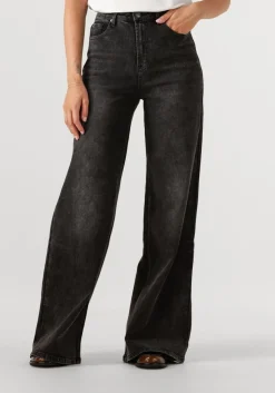 JANICE e wide jeans mason zwart Outlet