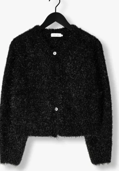 KNIT-TED e vest lynn cardigan zwart Clearance