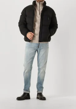 KRAKATAU e gewatteerde jas 125200013 zwart Best