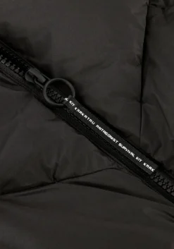 KRAKATAU e gewatteerde jas qw573 zwart Outlet