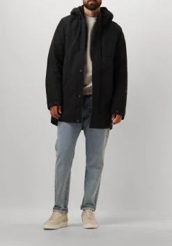 KRAKATAU e parka's qm484 zwart Outlet
