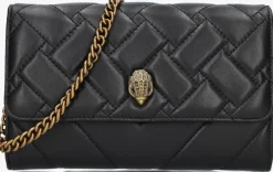 KURT GEIGER LONDON e schoudertas kensington chain wallet zwart New