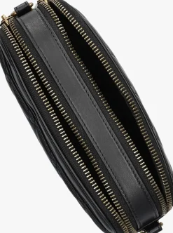 KURT GEIGER LONDON e schoudertas 2zip kensington camera zwart Outlet