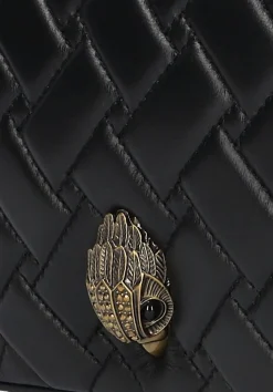 KURT GEIGER LONDON e schoudertas 2zip kensington camera zwart Outlet