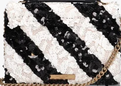 KURT GEIGER LONDON e schoudertas sequins md kensington zwart Hot