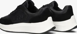 LAUREN RALPH LAUREN e lage sneakers franky zwart Sale