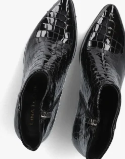 LINA LOCCHI e enkellaarsjes at 152 zwart Hot