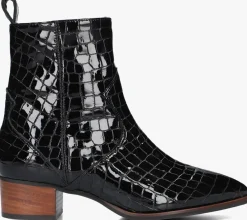 LINA LOCCHI e enkellaarsjes 3231 zwart Outlet