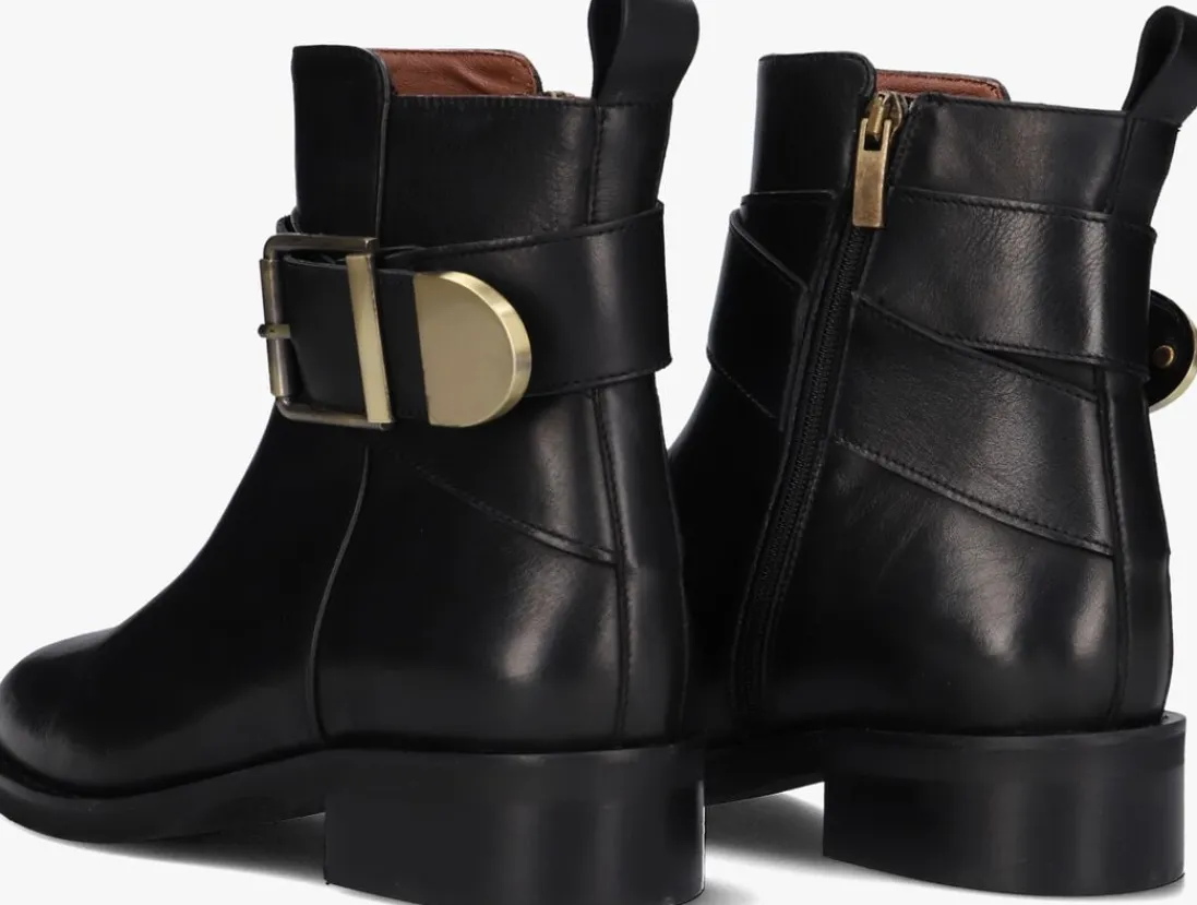 LINA LOCCHI e enkellaarsjes 2232 zwart