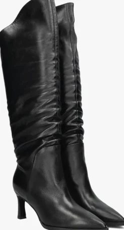 LINA LOCCHI e hoge laarzen av 135 zwart Outlet