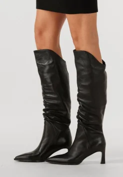 LINA LOCCHI e hoge laarzen av 135 zwart Outlet