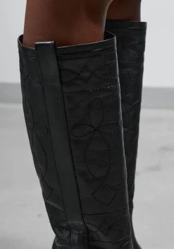 LINA LOCCHI e hoge laarzen at40 zwart Discount