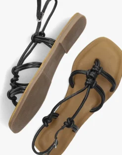 LINA LOCCHI e platte sandalen l1285 zwart Sale