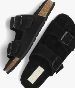 LINA LOCCHI e slippers l1368 zwart Hot