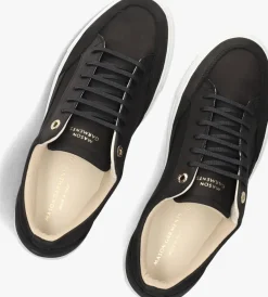 Mason Garments e lage sneakers tia dress nub zwart Outlet