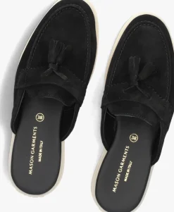 Mason Garments e loafers amalfi mule zwart Clearance