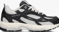 MERCER AMSTERDAM e lage sneakers the re-run pineapple 2.0 zwart Discount