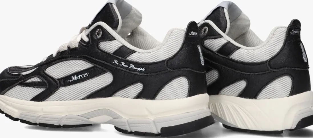 MERCER AMSTERDAM e lage sneakers the re-run pineapple 2.0 zwart Discount