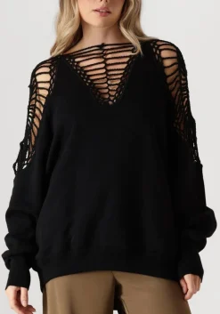 MES DEMOISELLES e sweater shiho zwart Hot