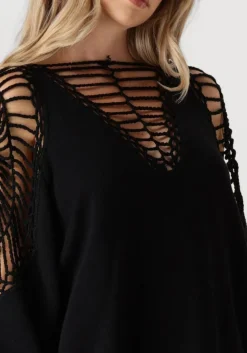 MES DEMOISELLES e sweater shiho zwart Hot