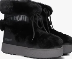 MOON BOOT e snowboots ltrack faux fur zwart Clearance