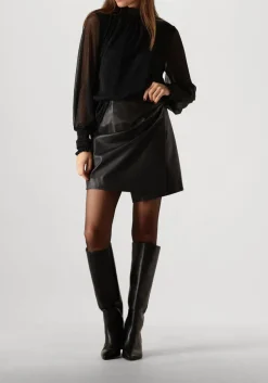 MOS MOSH e blouses ximena glam ls blouse zwart New