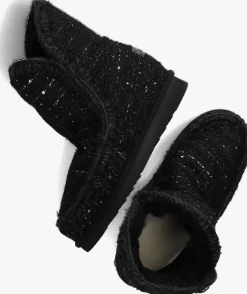 MOU e enkellaarsjes inner wedge tweed zwart Discount