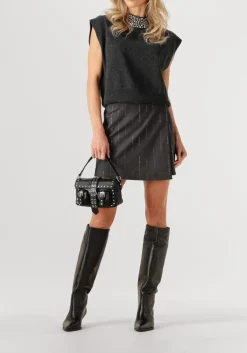 NÚNOO e núnoo handtas small honey buckle rivet mountain zwart Sale